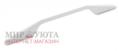 Ручка-скоба 160/192мм белый матовый: 402B.160-192.71