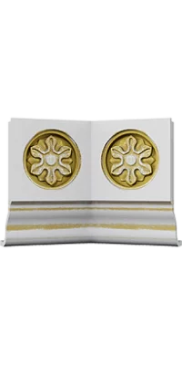 Накладка на ФН фигурный внутренний угол 135, коллекция Классика 2А