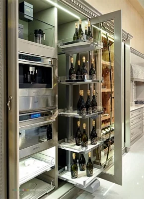 Kessebohmer: КОНВОЙ-Лавидо-450, высота Н1200-1400 мм, для фасадов шириной 450 мм