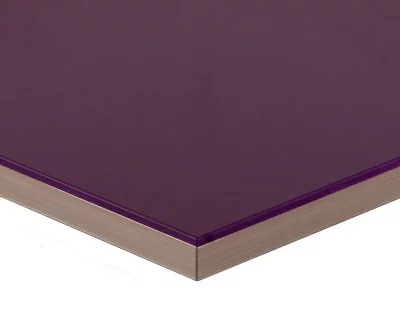 Плита МДФ LUXE Berenjena (баклажан) глянец 18 мм