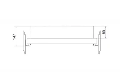 Ящик Н=100, для рамки в базу 680, арабика