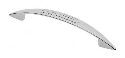 Ручка мебельная UZ-05, C=128 мм, хром GTV UZ-05-128-01