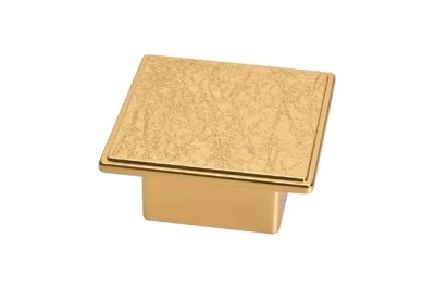 Ручка-скоба 32-32мм, отделка золото