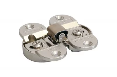 Петля междверная для складных фасадов, отделка никель