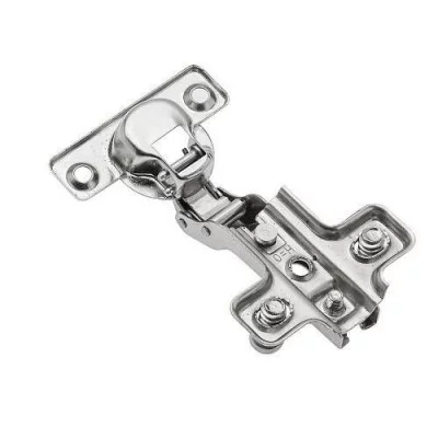 GTV: Петля мини GTV Ø26 + ответная Планка H=0 с евро шурупом ZP-CIBI8H0ZE