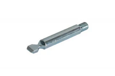 Шток 23,5мм с резьбой М4 для стяжки конической GN150.5, отделка цинк