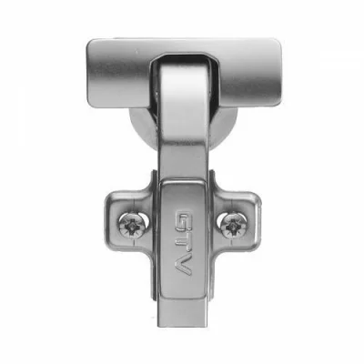 Петля GTV ZM-НСKT 90 градусов угловая самозакрывающаяся с планкой для фальшпанелей с евро: ZM-HCKT90-ZE-S