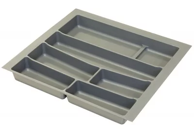 Ёмкость в базу 600 для столовых приборов, цвет орион серый