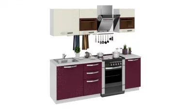 Кухонный гарнитур длиной - 210 см