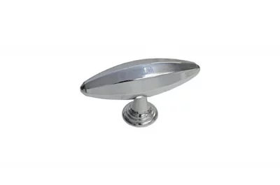 Ручка-кнопка, отделка хром глянец