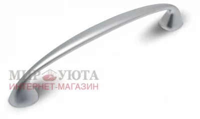 Ручка-скоба 128мм хром матовый: UN1308