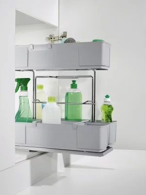 Kessebohmer: Контейнер для хозпринадлежностей «Клининг АГЕНТ» отделка - титан. Kessebohmer: Контейнер для хозпринадлежностей «Клининг АГЕНТ» отделка - титан.