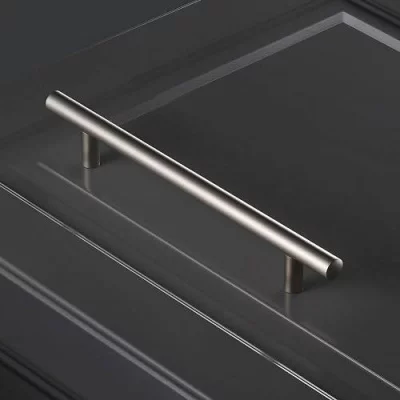 GTV: Ручка рейлинговая L128/188мм, сатин RS-188128-02