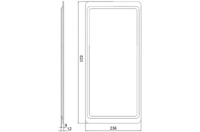 Поддон пластик для сушки в шкаф 900