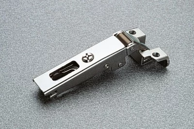 Петля 105" накладная с обратной пружиной, для алюминиевой рамки