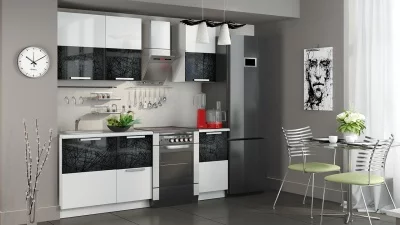 Кухонный гарнитур длиной - 210 см