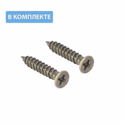 GTV: Мебельный крючок K-24 C0, старое золото WZ-C0-K24-04