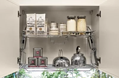 Полка-сушка одноуровневая 900, c лифтовым механизмом