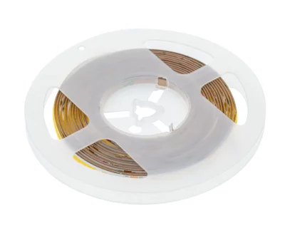 GTV: Светодиодная лента LED COB, 1600 диодов, 12W, 40W/5м, без силикона, 8мм, катушка 5м, нейтральный бел: LD-COB12V-20-NE