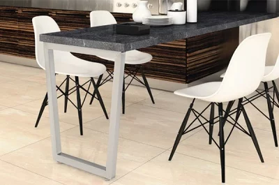 Опора для стола V-образная Лиссабон-ТC l.595, h.870, отделка сталь нержавеющая