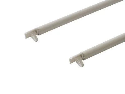 Рейлинги Firmax длина 500 мм, круглые средние для ящика Newline, белые