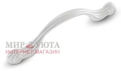 Ручка-скоба 96/128мм серебро Венецианское: WMN.753.00B.00M5