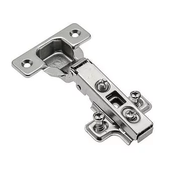 GTV: Петля накладная с клипом GTV H=2 с евро шурупом ZP-CONL09-ZE