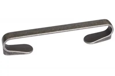 Ручка-скоба 160мм, отделка железо античное