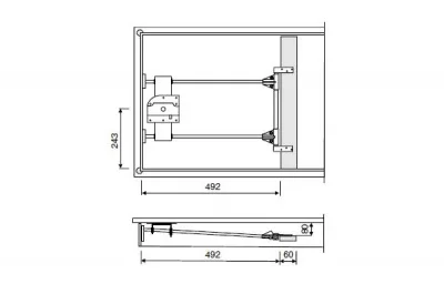 Механизм выдвижения нефиксированный Механизм выдвижения нефиксированный