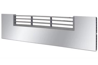 A15 Решётка вентиляционная для цоколя ПВХ H.150, L=600, зеркальный