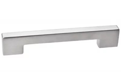 Ручка-скоба 128мм, отделка сталь шлифованная