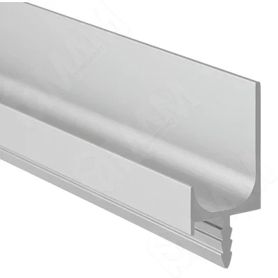 Профиль-ручка врезная для фасада 16/18мм, алюминий матовый, L-3000мм (PH.RU07.3000.AL PR)