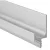 Профиль-ручка врезная для фасада 16/18мм, алюминий матовый, L-3000мм (PH.RU07.3000.AL PR)