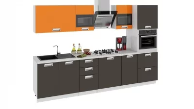 Кухонный гарнитур длиной - 300 см (с пеналом ПБ)