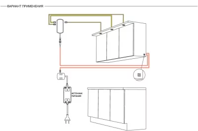 Выключатель с диммером Touch ME FW, 30 Вт/12В, 60 Вт/24В, отделка под алюминий