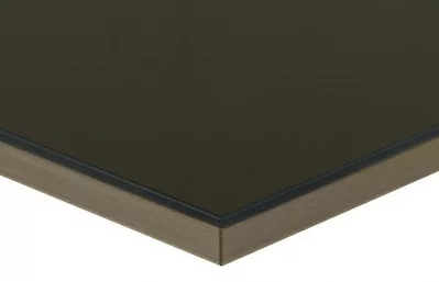 Плита МДФ LUXE Antracita (антрацит) глянец 18 мм