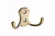 GTV: Мебельный крючок K-24 B0, старое золото WZ-B0-K24-04