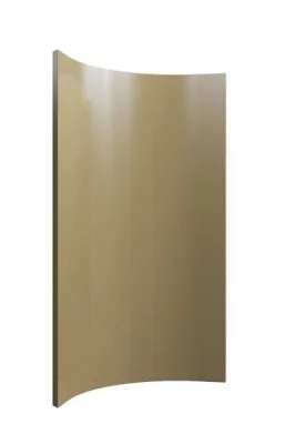 Фасад радиусный вогнутый AGT623 K19 R240 H716 глянец бежевый Фасад радиусный вогнутый AGT623 K19 R240 H716 глянец бежевый