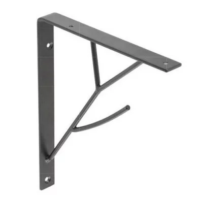 GTV: Полкодержатель TREE, 170x200 мм, черный матовый: PP-TREE-20M