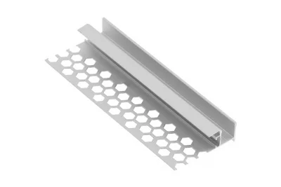 GTV: Профиль GLAX для гипсокартона линейный, 3м, не анодированный: PA-GLAXGKL3M-00