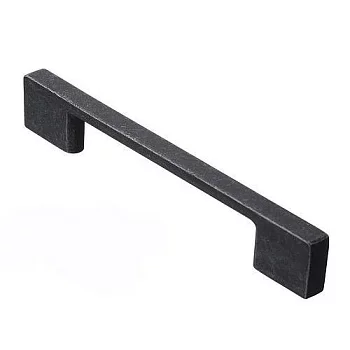 GTV: Ручка мебельная UZ 819 C=128, античная серебро UZ-819128-07