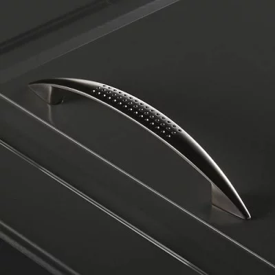 Ручка мебельная UZ-05, C=128 мм, сатин GTV UZ-05-128-02