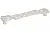 Ручка-скоба 160мм, отделка серебро