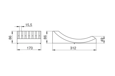 Модуль для тарелок