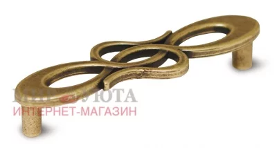 Ручка-скоба 96мм бронза состаренная: 1021.96.23