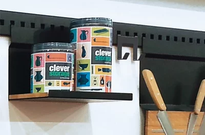 Полка универсальная 1-уровневая, 250х153х120мм, отделка черный бархат (матовый)