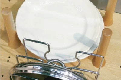 Набор из 3 деревянных держателей, бук