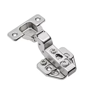 GTV: Петля GTV Prestige самозакрывающаяся HC без евро шурупа регулировка в 3 плоскостях ZM-CNHC07BR2