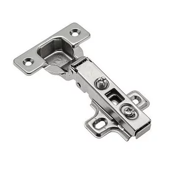 GTV: Петля накладная с клипом GTV H=2 без евро шурупа ZP-CONL09-BE