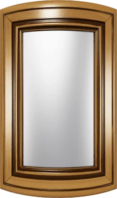 Фасад под стекло закругленный, коллекция Виктория